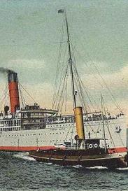 RMS Kinfauns Castle (William McCaa died on board).